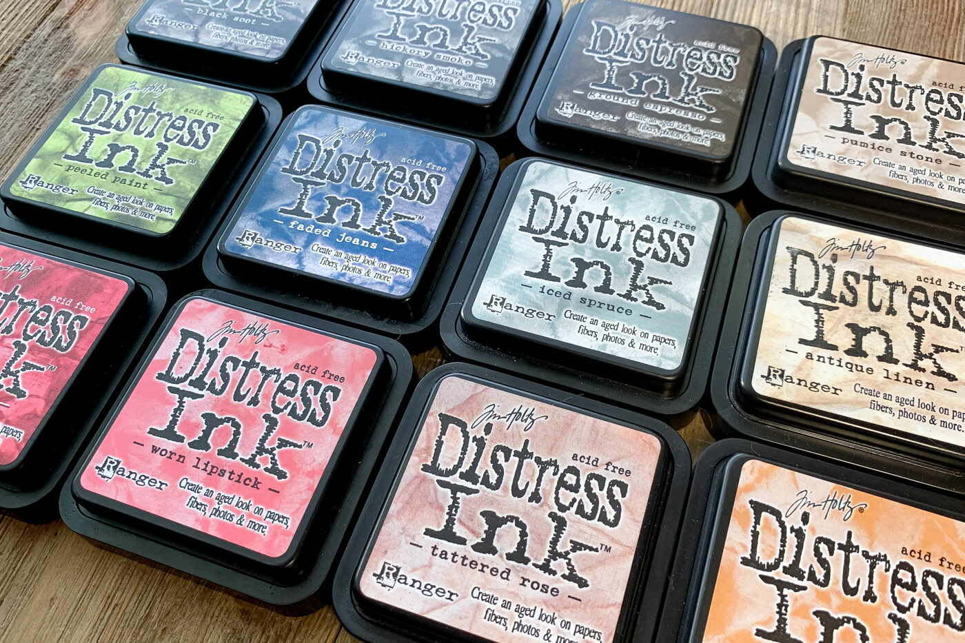 Top 12 Distress Ink Colors — Nally Studios